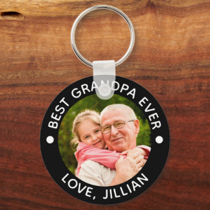 Llavero MEJOR Fotos de GRANDPA jamás personalizadas