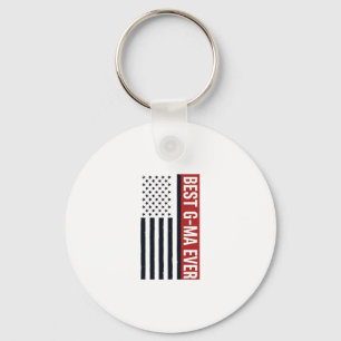 Llavero Mejor G-Ma Patriótico Bandera Diseño Vectorial_1