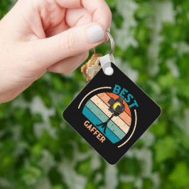 Llavero Mejor Gaffer - Cláusula de estilo retro