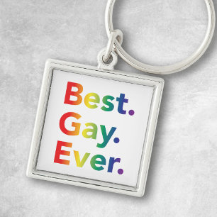 Llavero Mejor Gay Ever Bandera arcoíris LGBT