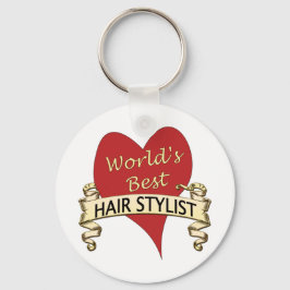 Llavero Mejor Hairstylista del Mundo
