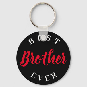 Llavero Mejor hermano del mundo, regalo para hermano