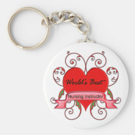 Llavero Mejor instructor de Enfermería del mundo