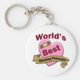 Llavero Mejor instructor de Enfermería del mundo