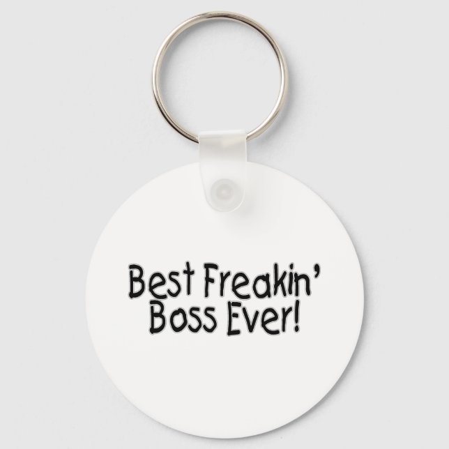 Llavero Mejor Jefe Freakin de la Historia (Anverso)
