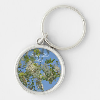 Llavero Mejor Keychain de Flores de Flores Locust para Mam