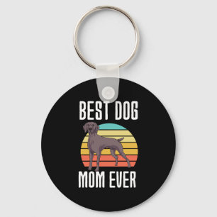 Llavero Mejor Madre Perro Ever Weimaraner