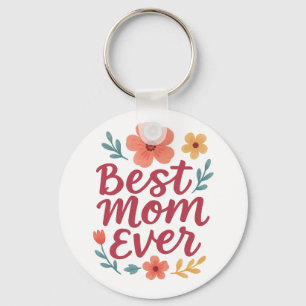 Llavero Mejor Mamá de la Historia - Diseño del Día de la M