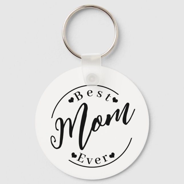 Llavero Mejor mamá de todas (Anverso)