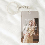 Llavero Mejor mamá de todos los tiempos 2<br><div class="desc">Celebra a mamá con un regalo que llevará por todas partes —un keychain personalizado que es tanto significativo como práctico. Con la frase "Mejor mamá de todos los tiempos" en un encantador y rústico tipo de letra, este llavero sobrepone una foto favorita, convirtiendo un simple accesorio en un querido aguijón....</div>