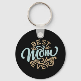 Llavero Mejor Mamá del Arte de Palabras