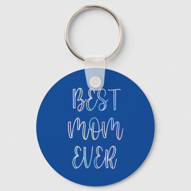 Llavero Mejor Mamá del Mundo   (Anverso)