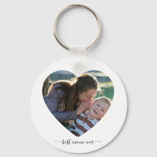 Llavero Mejor Mamá del Mundo Foto Personalizada de Mamá