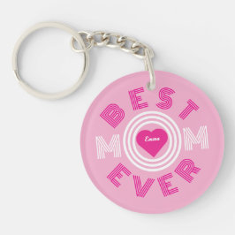 Llavero Mejor Mamá Personalizada