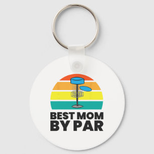 Llavero Mejor Mamá Por Par Mamá Divertida de Golf con Disc