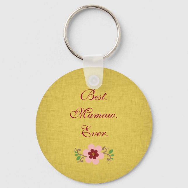 Llavero Mejor Mamaw Ever (Anverso)
