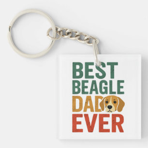 Llavero Mejor Papá Beagle