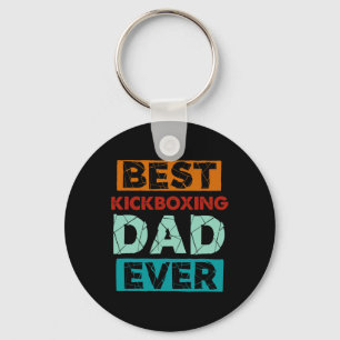 Llavero Mejor papá de kickboxing divertido papá de kickbox