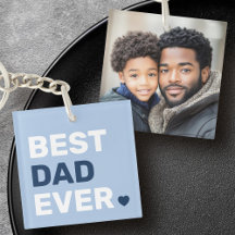 Mejor papá del mundo corazón azul día del padre fo