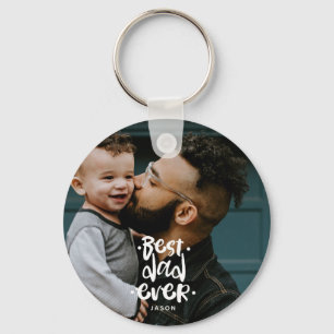 Llavero Mejor Papá del Mundo Foto Personalizada Regalo Día