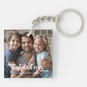 Llavero Mejor Papá del Mundo Guión del Día del Padre Foto
