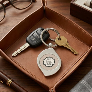 Llavero Mejor Papá del Mundo Idea de Regalo del Día del Pa