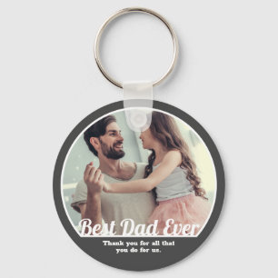 Llavero Mejor Papá del Mundo Mensaje Moderno y Recuerdo de