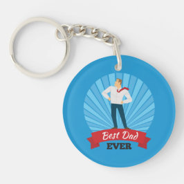 Llavero Mejor Papá Feliz Día del Padre | Keychain