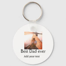 Llavero Mejor papá jamás agregar nombre imagen padres día 