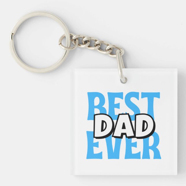 Llavero Mejor Papá Nunca (Frente)
