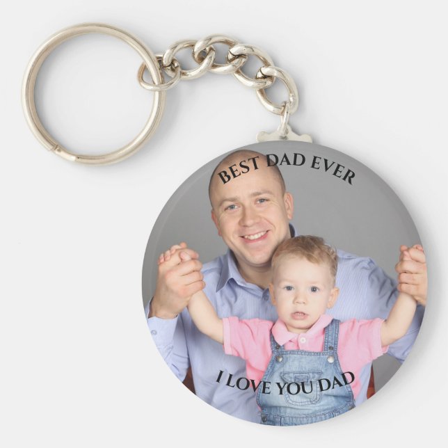 Llavero Mejor papá Personalizado de la historia........... (Frente)