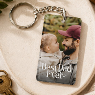 Llavero Mejor Papá Personalizado Foto