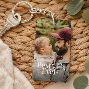 Llavero Mejor Papá Personalizado Foto
