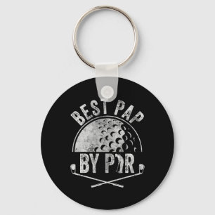 Llavero Mejor Papá Por Par Camiseta Amante Del Golf Regalo