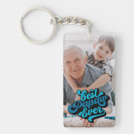 Llavero Mejor Papaw Ever | Foto del abuelo
