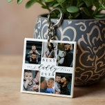 Llavero Mejor Papi | Collage de fotos del Día del Padre 6<br><div class="desc">Celebra el amor inquebrantable de tu padre y los momentos apreciados con nuestra cadena de Collages de fotos Best Padre Ever. Este keychain personalizado sirve como regalo perfecto para el Día del Padre, cumpleaños o cualquier ocasión para honrar al padre especial en tu vida. Diseñado con sencillez y elegancia, esta...</div>