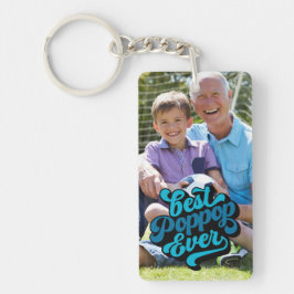 Llavero Mejor Poppop de la historia | Foto del abuelo