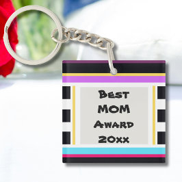 Llavero Mejor Premio MOM 20xx Modern Cute