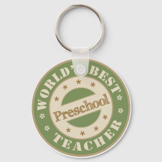Llavero Mejor Profesor de Preescolar del Mundo