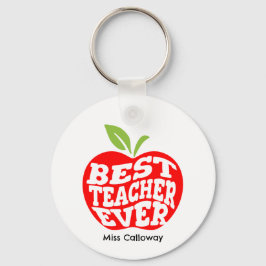 Llavero Mejor Profesor Personalizado De La Historia