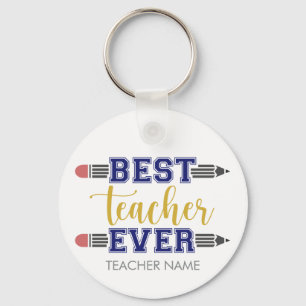 Llavero Mejor Profesor Personalizado - Regalo Personalizad