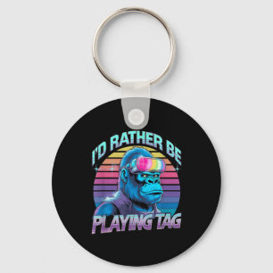 Llavero Mejor Sería Jugar A Tag Gorilla Vr Gamer Gorilla