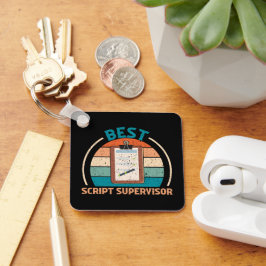 Llavero Mejor Supervisor de Script - Cadena de teclas esti
