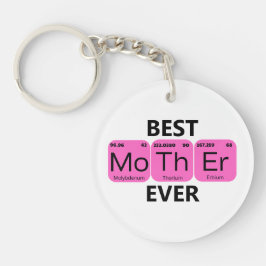 Llavero Mejor Tabla Periódica De Madre Jamás