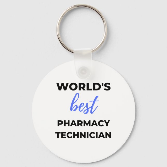 Llavero Mejor Técnico Farmacéutico del Mundo 2 (Anverso)