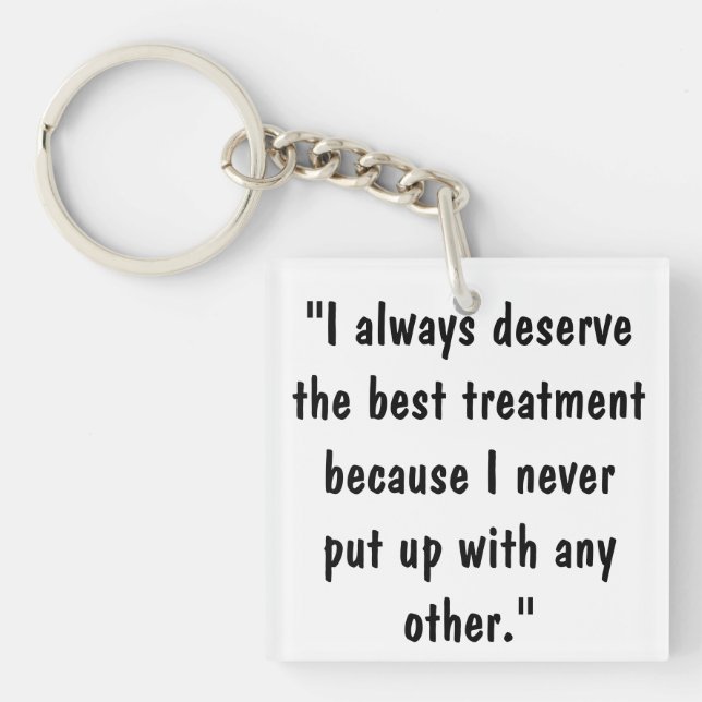 Llavero Mejor tratamiento  (Frente)