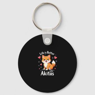 Llavero Mejor vida con Akita Tank Top