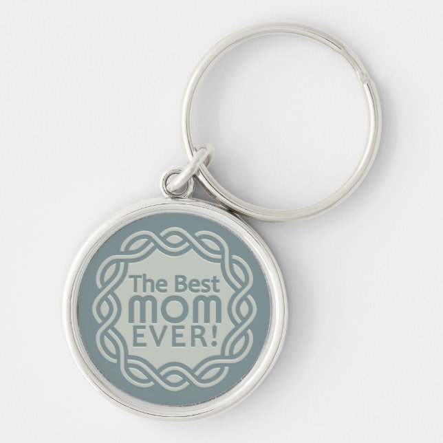 Llavero MEJORES cadenas de claves MOM (Frente)