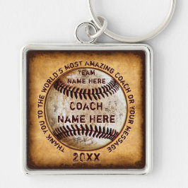 Llavero Mejores regalos de fin de temporada de béisbol par