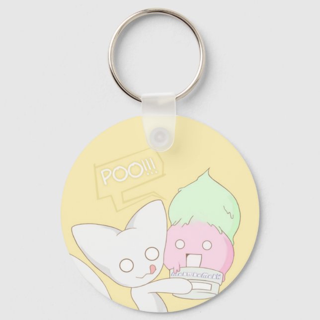 Llavero Meko Ice Cream Keychain (Anverso)